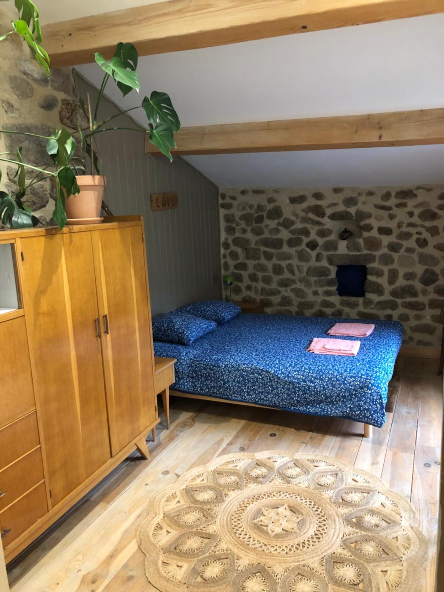 Les Pentes Du Chateau De Retourtour Lamastre Exteriör bild